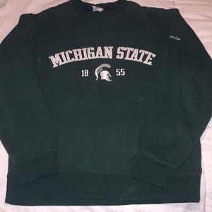 Size Small Michigan State crew neck